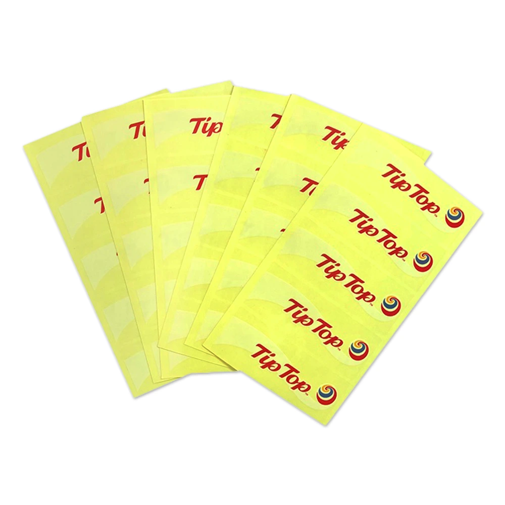 printed clear stickers