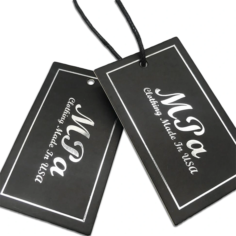 Custom Hang Tag Custom Clothing Tag Hang Tags With String Skinny Clothing  Label 