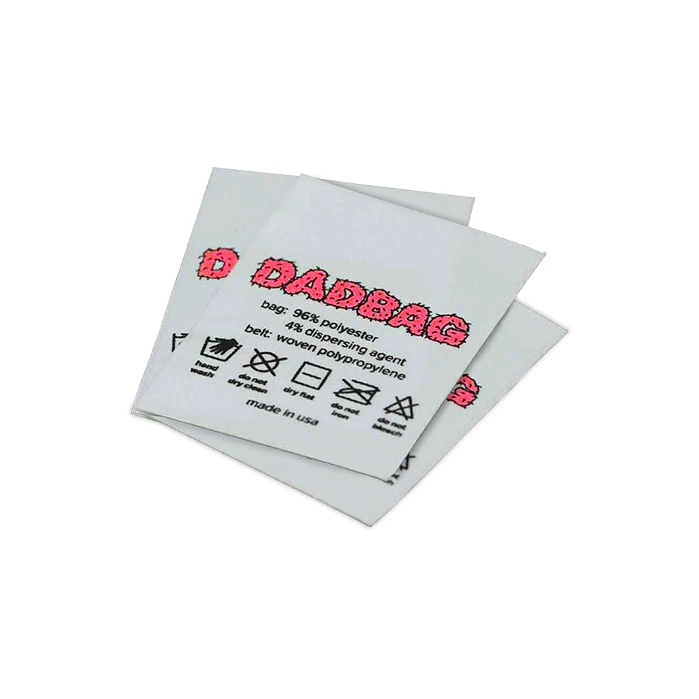 Custom Clothing Labels: Woven, Printed & PVC / Best US Supplier