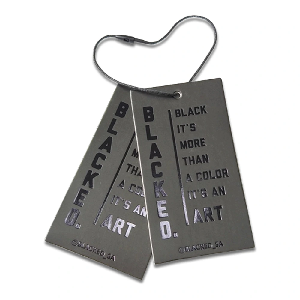 ethiek Schoolonderwijs terug Spot UV Hang Tags - Custom Spot UV Tag - Tags N Labels